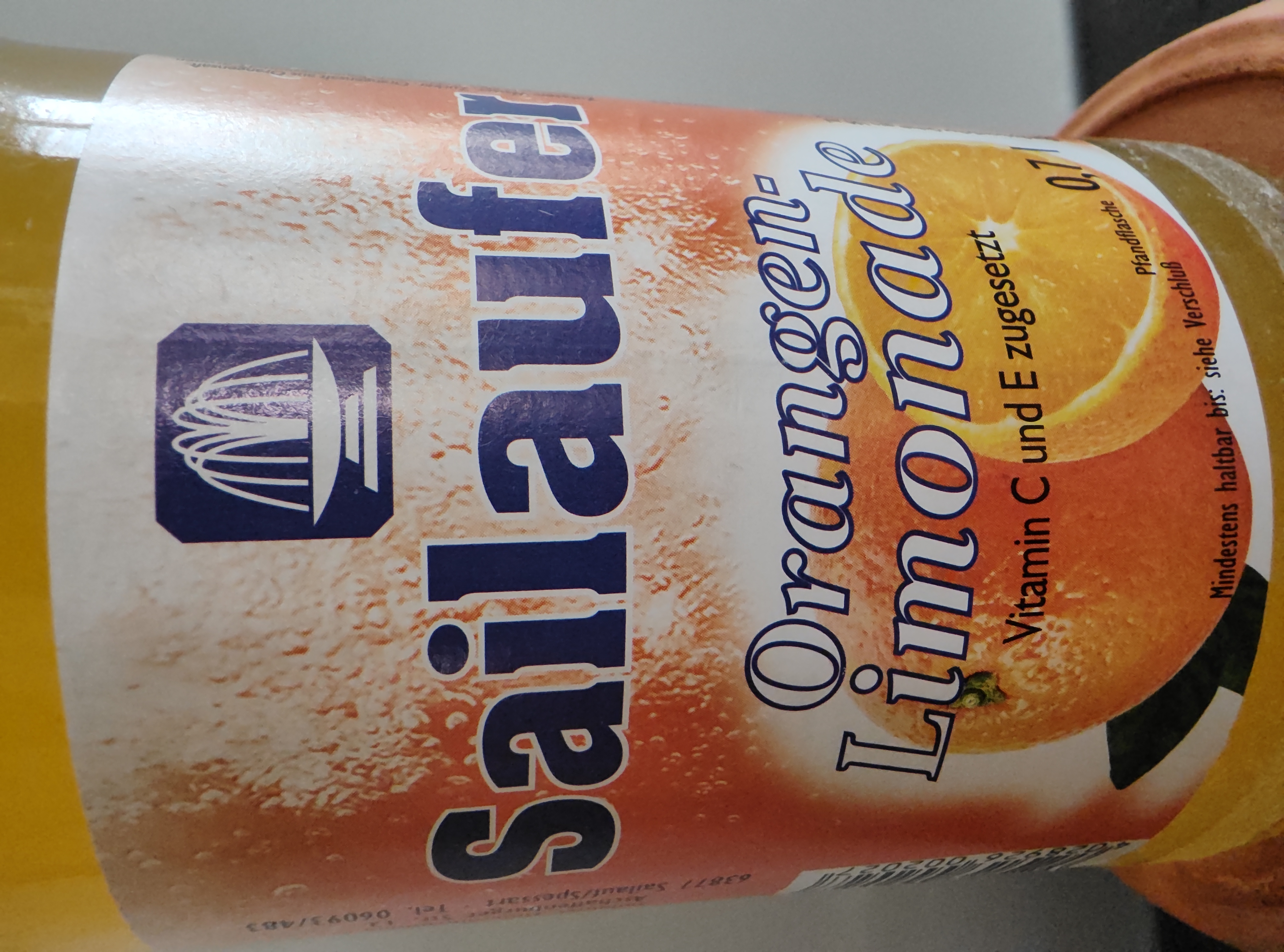 Sailaufer Orangen Limonade 0,2 l
